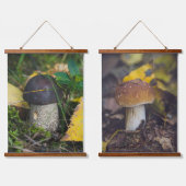 Tapisserie Suspendue Petit champignon mignon (Double)