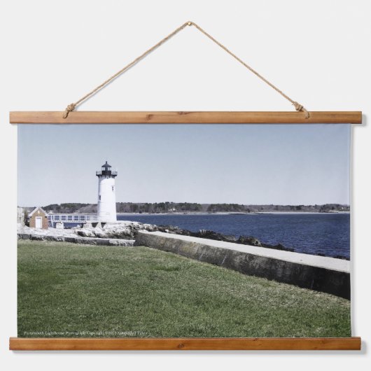 Tapisserie Suspendue Phare de Portsmouth (Devant)