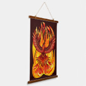 Tapisserie Suspendue Phoenix mythologique immortelle Créature (Angulaire)