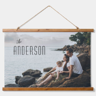 Tapisserie Suspendue Photo de famille personnalisée poster