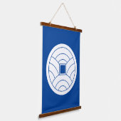 Tapisserie Suspendue Pièce de vague (Angulaire)