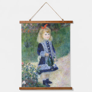 Tapisserie Suspendue Pierre Auguste Renoir A Girl with a Watering Can