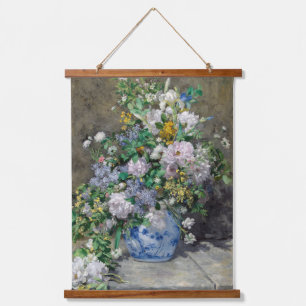 Tapisserie Suspendue Pierre-Auguste Renoir - Bouquet de printemps