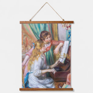 Tapisserie Suspendue Pierre Auguste Renoir - Jeunes filles au piano
