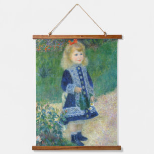 Tapisserie Suspendue Pierre-Auguste Renoir - Une fille avec un arrosoir