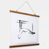 Tapisserie Suspendue Pilates Pose Pull Up Pose - Cadillac (Angulaire)