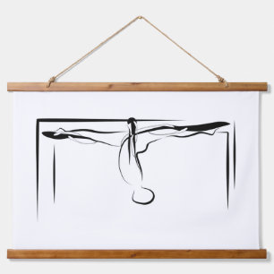 Tapisserie Suspendue Pilates Splis Cadillac Pose