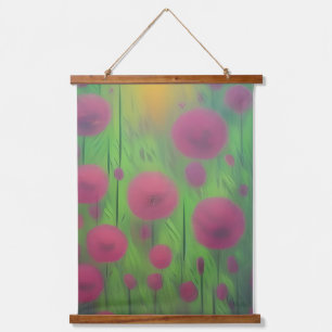 Tapisserie Suspendue Pissenlits Violets