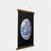 Tapisserie Suspendue Planète Terre Prise Par L'Équipage Apollo 11. (Angulaire)