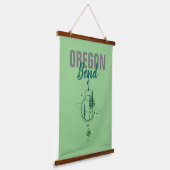 Tapisserie Suspendue Plier l'Oregon Planètes et arbres géométriques (Angulaire)