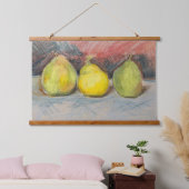 Tapisserie Suspendue Poires par Barb (Chambre à coucher)