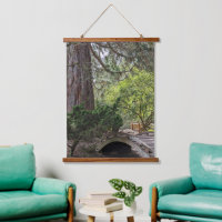 Pont Jardin Japonais en arche en bois