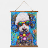 Tapisserie Suspendue Poodle en style (Recto 2)