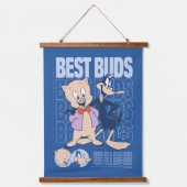Tapisserie Suspendue Porky Pig & DAFFY DUCK™ Best Buds (Recto)