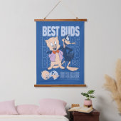 Tapisserie Suspendue Porky Pig & DAFFY DUCK™ Best Buds (Chambre à coucher)
