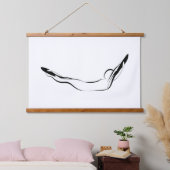 Tapisserie Suspendue Pose d'étirement double jambe Pilates - Mat (Chambre à coucher)