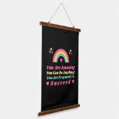 Tapisserie Suspendue positive attitude inspirateur vibes citations (Angulaire)