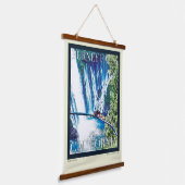 Tapisserie Suspendue Poster de Burney Falls, CA (Angulaire)