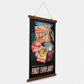 Tapisserie Suspendue Poster de l'espace rétro - Exoplanet Discovery 51  (Angulaire)