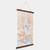 Tapisserie Suspendue Poster-Observatoire Rétro Dans Le Système Solaire (Angulaire)