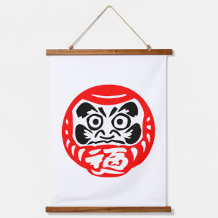 Tapisserie Suspendue Poupée Daruma