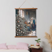 TAPISSERIE SUSPENDUE PREPARING FOR CHRISTMAS DINNER (Chambre à coucher)