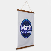 Tapisserie Suspendue Prof de maths chuchoteur de maths (Angulaire)