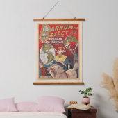 Tapisserie Suspendue Programme vintage Barnum Et Bailey (Chambre à coucher)