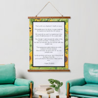 Psaume 23 Seigneur est Mon Berger Fleurs de soleil