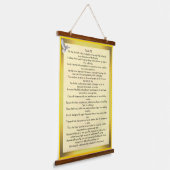 Tapisserie Suspendue Psaume 91 (Angulaire)