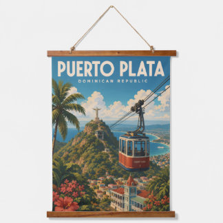 Tapisserie Suspendue Puerto Plata République dominicaine Voyage Poster