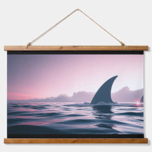 Tapisserie Suspendue Puissance de l'Aileron de Requin