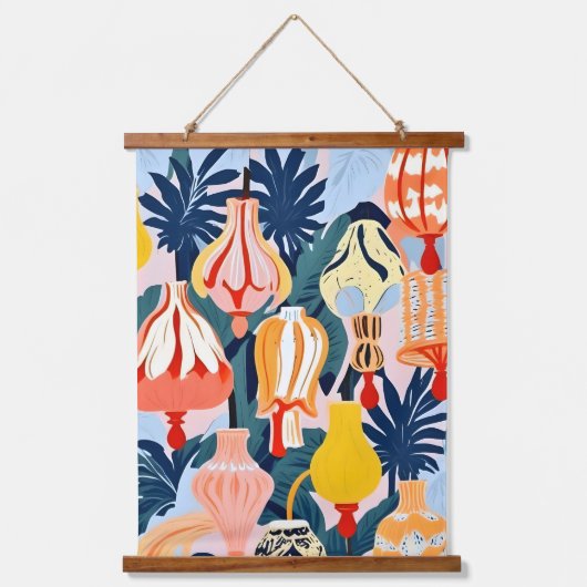 Tapisserie Suspendue Qu'Il Y Ait Des Lampes (Recto)