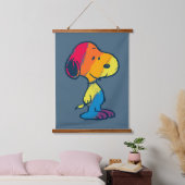 Tapisserie Suspendue Rainbow Snoopy (Chambre à coucher)