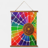 Tapisserie Suspendue Rainbow Web (Recto)