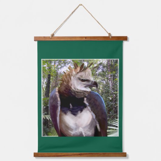 Tapisserie Suspendue "Raptor" (Recto)