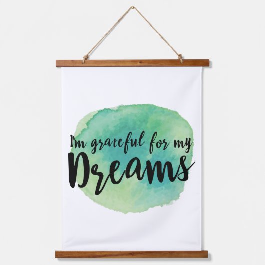 Tapisserie Suspendue recherche de rêves citations pour la motivation de (Recto)