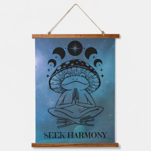 Tapisserie Suspendue Rechercher Harmonie Yoga Frogs