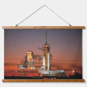 Tapisserie Suspendue Red Sky for Space Shuttle Atlantis Launch (Devant)