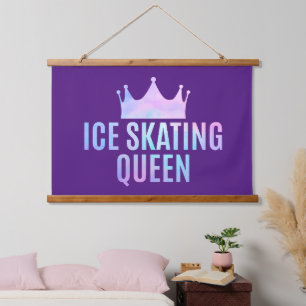 Tapisserie Suspendue Reine du patinage sur glace - Amateurs de patinage
