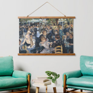 Tapisserie Suspendue Renoir Moulin Danse Galette Party