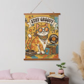 TAPISSERIE SUSPENDUE RESTEZ FUNKY (Chambre à coucher)