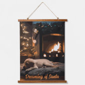 Tapisserie Suspendue Rêver de Père Noël (Recto)