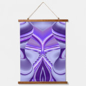 Tapisserie Suspendue Rêves arc-en-ciel à fleurs violettes (Recto 2)