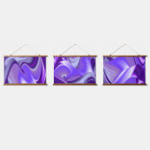 Tapisserie Suspendue Rêves arc-en-ciel à fleurs violettes (Tripler)