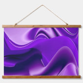 Tapisserie Suspendue Rêves arc-en-ciel à fleurs violettes (Recto 2)