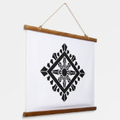 Tapisserie Suspendue Rhombic dharma chakra (Angulaire)