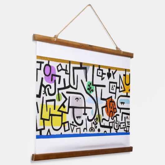 Tapisserie Suspendue Rich Port, Paul Klee (Angulaire)