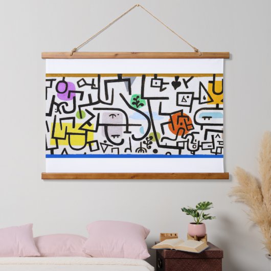 Tapisserie Suspendue Rich Port, Paul Klee (Chambre à coucher)