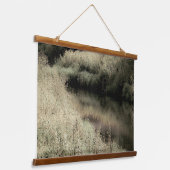 Tapisserie Suspendue Rivière verte douce (Angulaire)